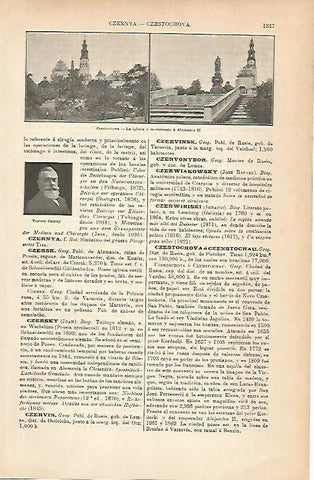 LAMINA ESPASA 14405: Iglesia de Czestochova Rusia