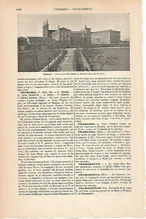 LAMINA ESPASA 14416: Colegio Nuestra Señora del Recuerdo en Chamartin