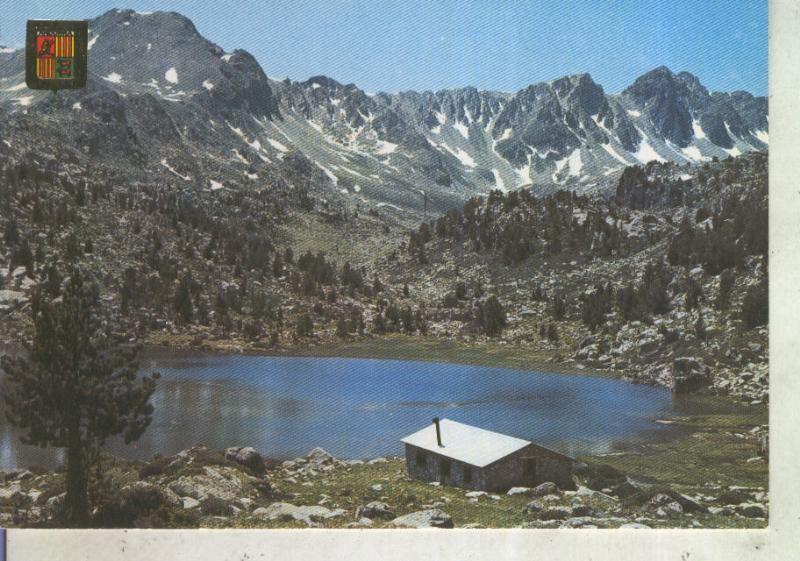 Postal 012419: Lago Els Pessons en Andorra