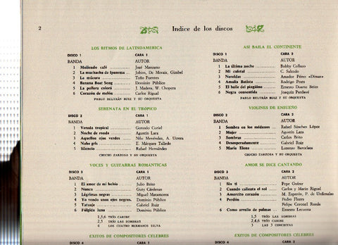 Disco/Vinilo-LP: SELECCIONES MUSICALES HISPANOAMERICANAS - Recopilatorio 12 discos (RCA Readers Digest)