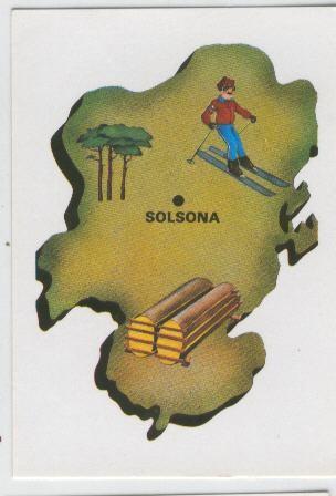 Cromos: Provincias de Cataluña numero 50: Solsones