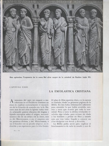 Historia del Mundo bloque 23: La escolastica cristiana