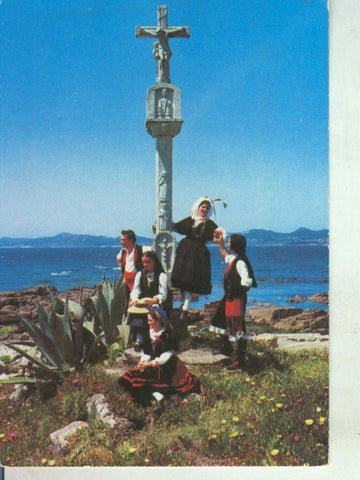 Postal 011470: Imagen tipica de Galicia