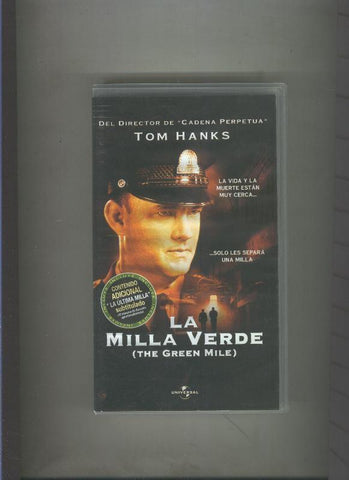 Video VHS: La milla verde (Tom Hanks)
