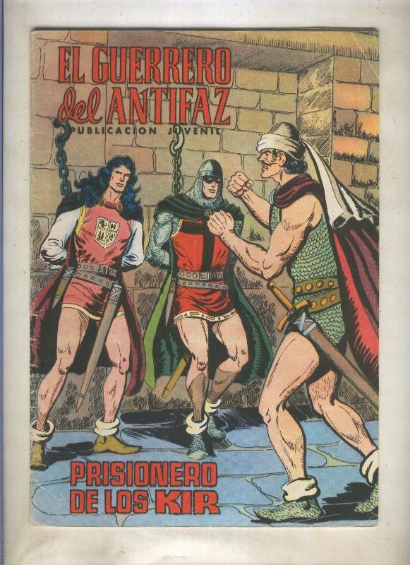 El Guerrero del Antifaz color numero 145: Prisionero de los Kir (numerado 1 en trasera)