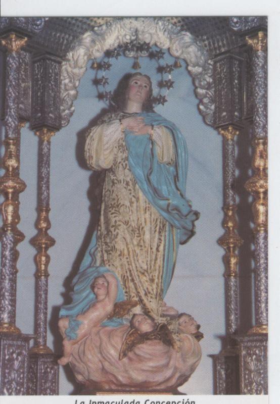 Postal 015403: Virgen La inmaculada concepcion, Jodar (Jaen)