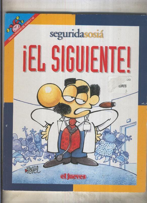 Pendones del Humor numero 142: Seguridasosia (numerado 2 en interior cubierta)