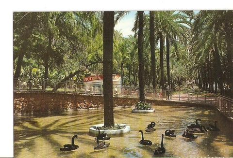 Postal 022736 : Paseo del parque - Malaga