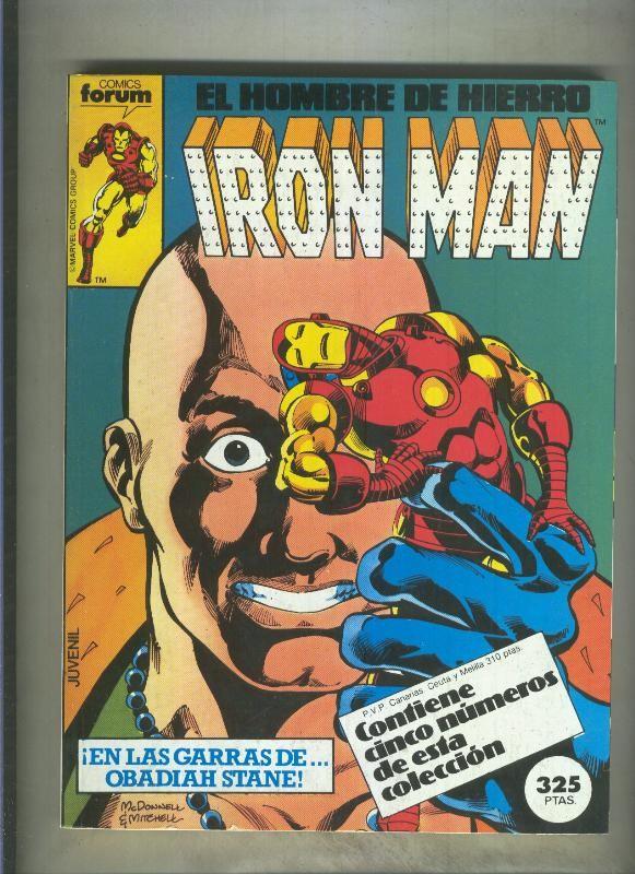 Iron Man volumen 1 retapado 16 al 20
