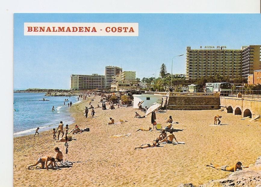 Postal 025827 : Vista de la playa. Benalmadena - Costa