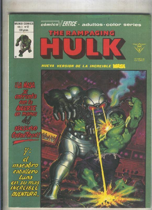 The Rampaging Hulk numero 12 (numerado 2 en trasera)