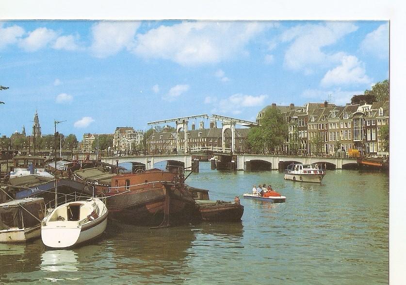 Postal 038823 : Amsterdam/Holland Magere brug over de Amstel