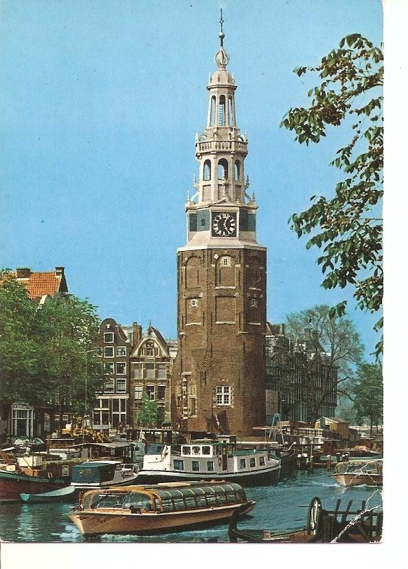 Postal 043685 : Amsterdam / Holland. Montelbaantoren