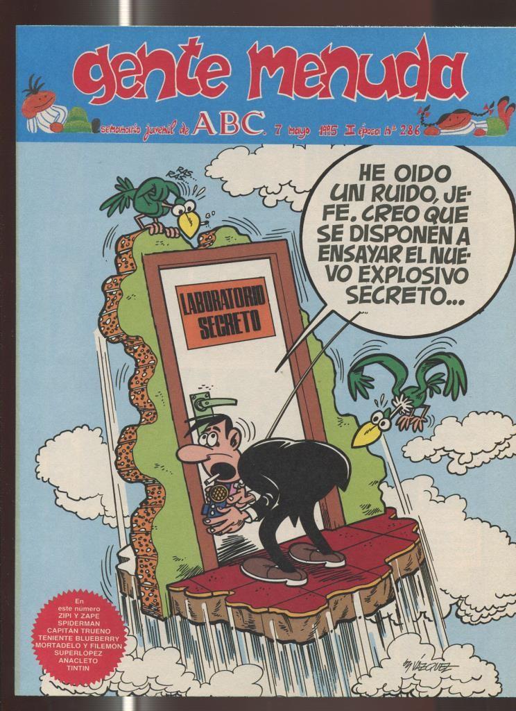 Gente Menuda seminario juvenil de ABC numero 286: El Capitan Trueno, etc