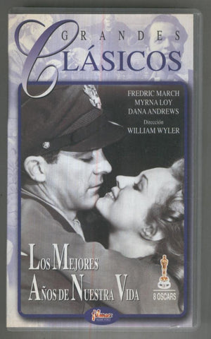 VHS Cine: LOS MEJORES ANOS DE NUESTRA VIDA - Coleccion Grandes Clasicos