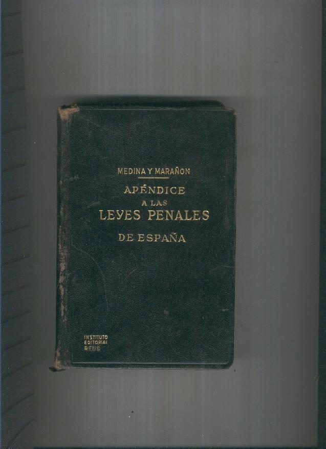 Apendice de las leyes penales de España