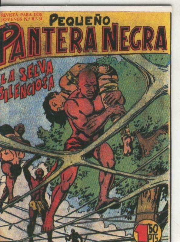 Pequeño Pantera Negra, facsimil numero 099: La selva silenciosa