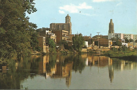 Postal 50041: GERONA - Rio Ter y catedral