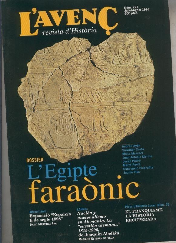L'Avenç numero 227: L'Egipte Faraonic