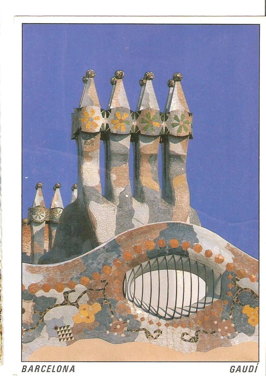 Postal 037902 : Barcelona. Casa Batllo: Arquitecto A. Gaudi