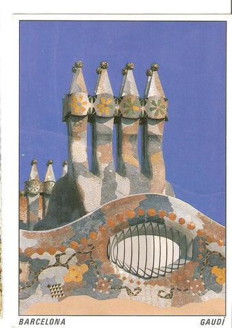 Postal 037902 : Barcelona. Casa Batllo: Arquitecto A. Gaudi