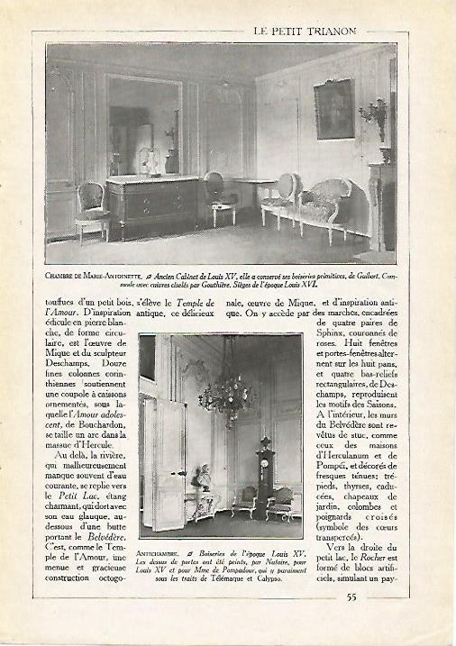 LAMINA 3725: VERSALLES. DORMITORIO DE MARIA ANTONIETA