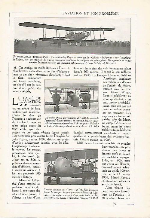 LAMINA 3813: AVION INGLES HANDLEY PAGE