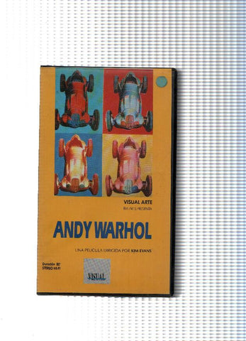 VHS-Cine: ANDY WARHOL , por KIM EVANS (Visual Arte) 