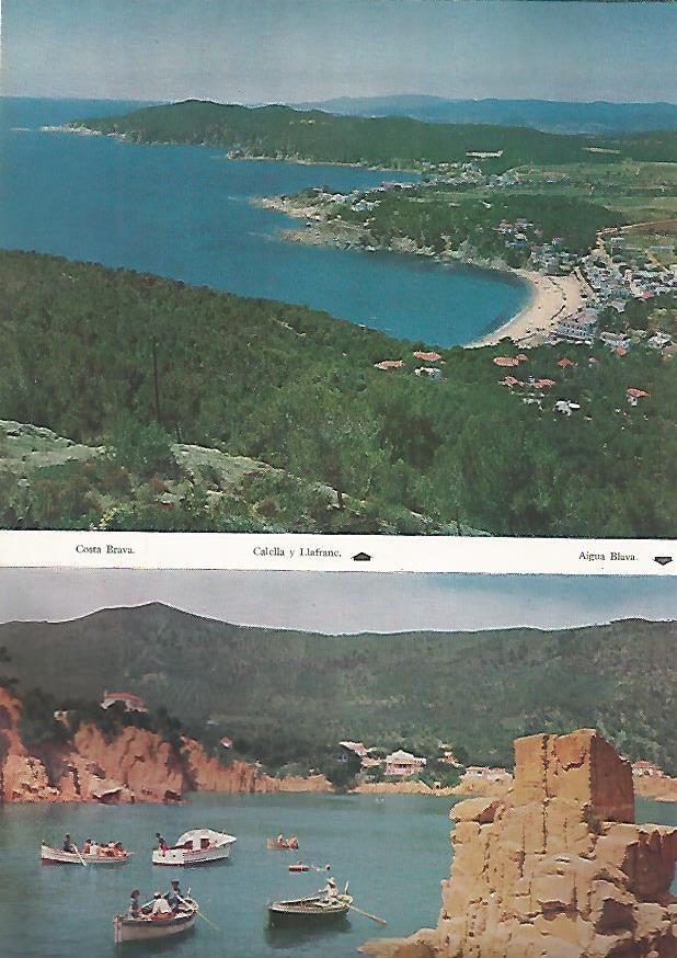 LAMINA 4937: LLAFRANC Y AIGUABLAVA (GIRONA)