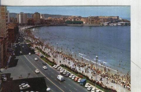 Postal: Gijon-Plaza San Lorenzo