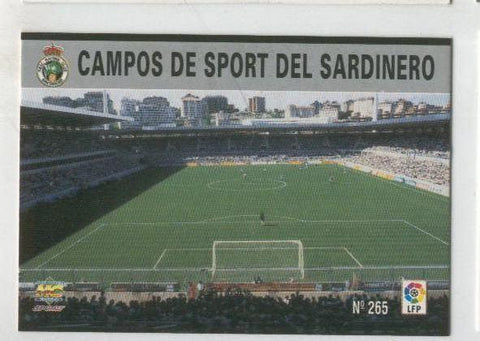 Cromo Liga 97/98: Real Racing Club numero 265: Campos de Sport del Sardinero