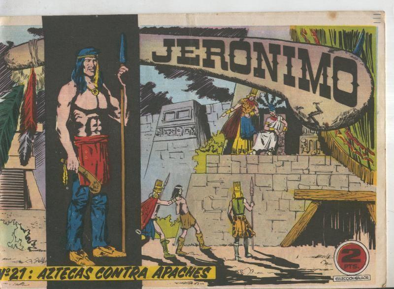 Jeronimo numero 21: Aztecas contra Apaches