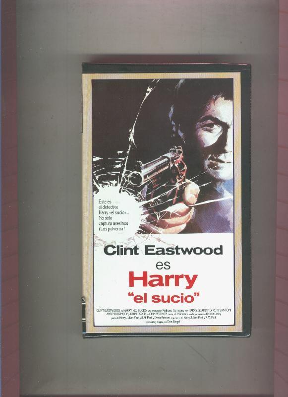 Video VHS: Harry el sucio (Clint Eastwood)