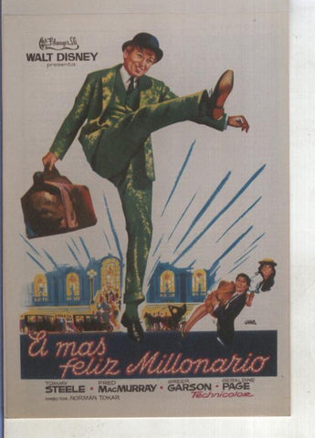 Foto cine 240: El mas feliz millonario (Tommy Steele-Fred MacMurray)
