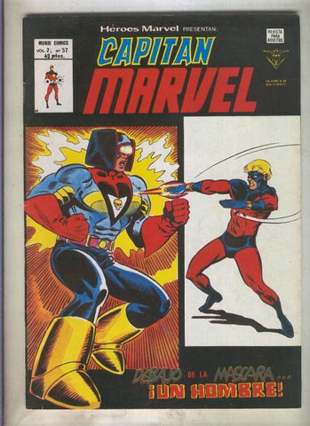 Heroes Marvel volumen 2 numero 57: Capitan Marvel  