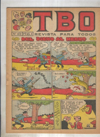 TBO numero 472: Del dicho al hecho (Urda)