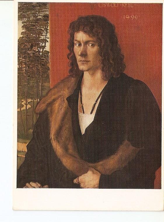 Postal 021970 : Bildnis des Oswolt Krel, Albrecht Durer