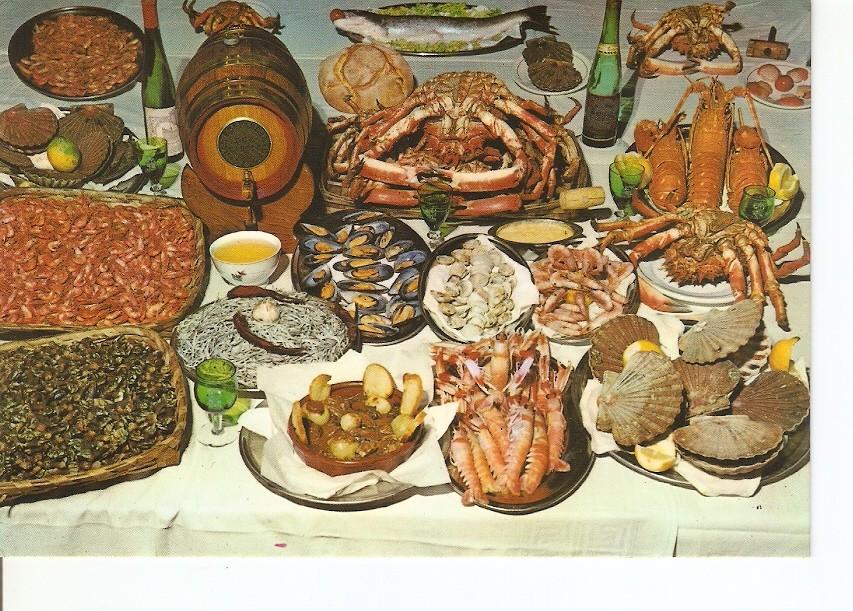 Postal 023468 : Mariscos Galicia