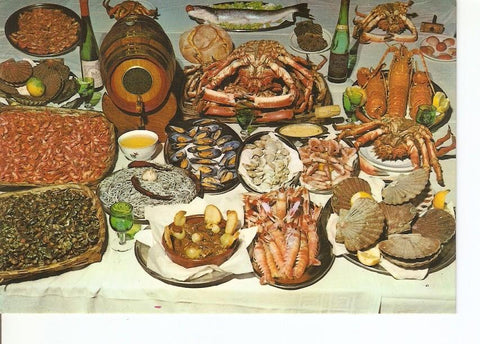 Postal 023468 : Mariscos Galicia