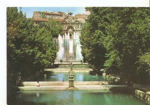 Postal 032088 : Tivoli - Villa deste Peschiere - Fontane di Nettuno e Organo