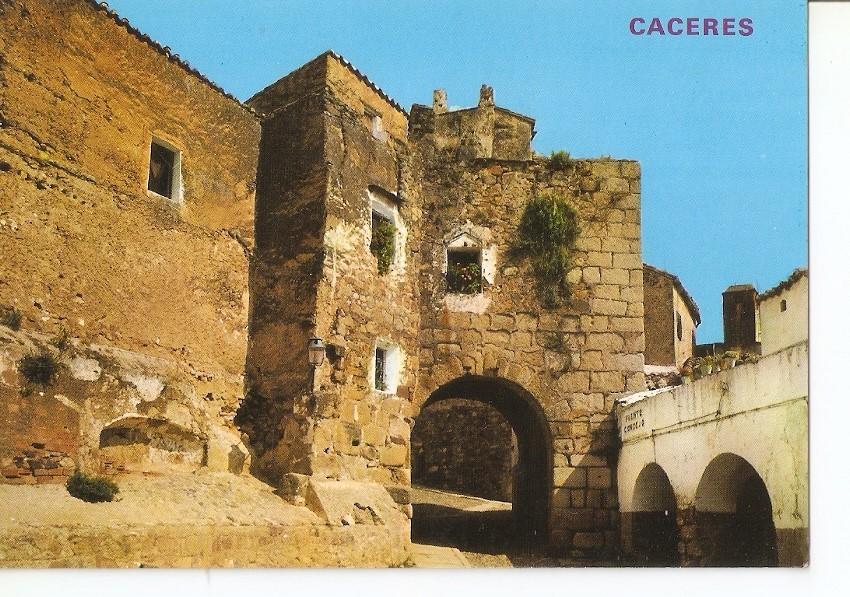 Postal 036934 : Caceres. Puente Romano del Arco de Cristo