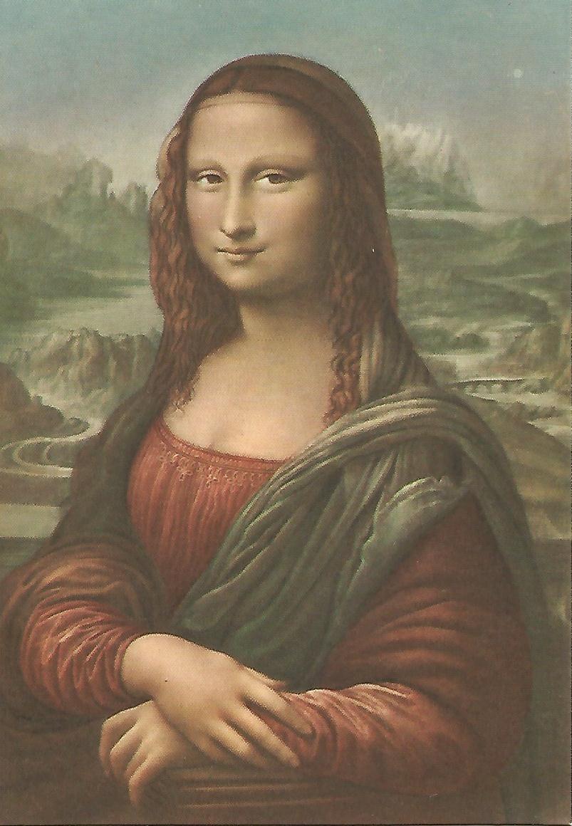 Postal 50925: LEONARDO DA VINCI - La Gioconda