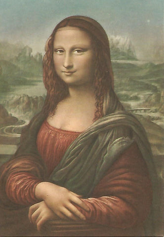 Postal 50925: LEONARDO DA VINCI - La Gioconda