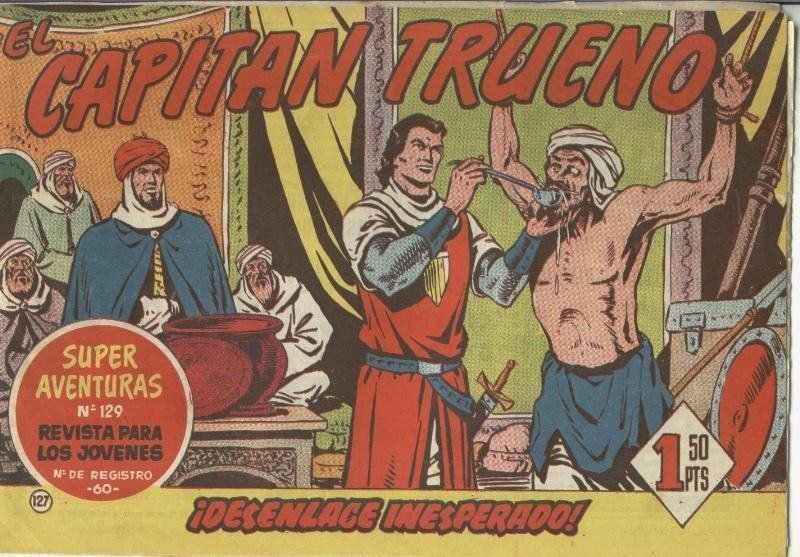 El Capitan Trueno original numero 127: Desenlace inesperado (numerado 3 en trasera)