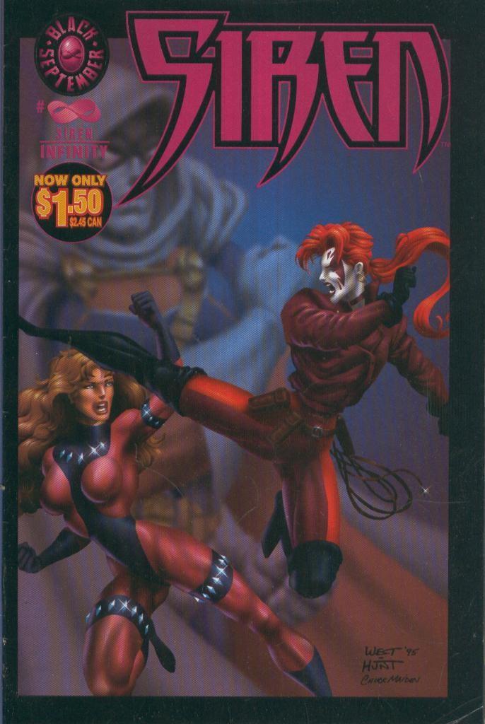 SIREN - INFINITY, No.01A: Infinite Possibilities  (Malibu Comics)