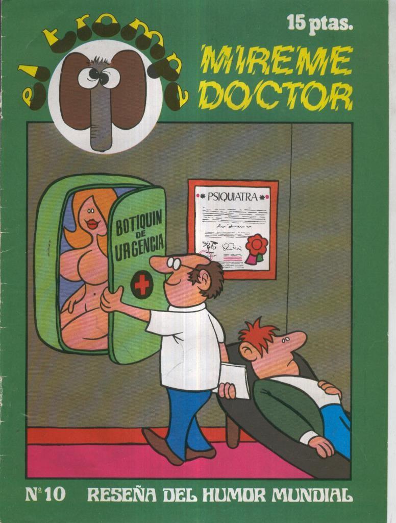 El Trompa revista chistes picantes numero 10: Mireme doctor (solo la cubierta)