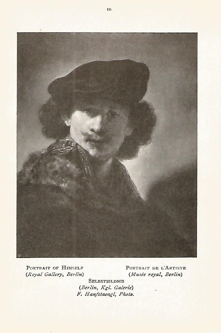 Lamina 347: REMBRANDT. Autorretato