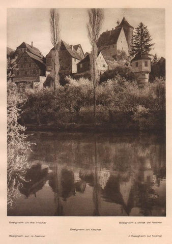 Lamina/Foto KURT HIELSCHE Deuschtland No. 058: BESIGHEIM ON THE NECKAR