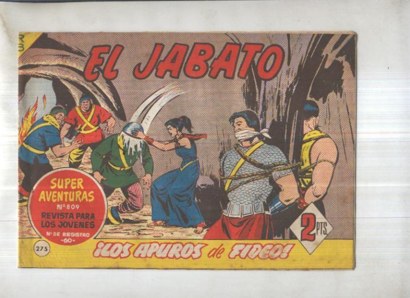 Bruguera: El Jabato numero 275: Los apuros de Fideo
