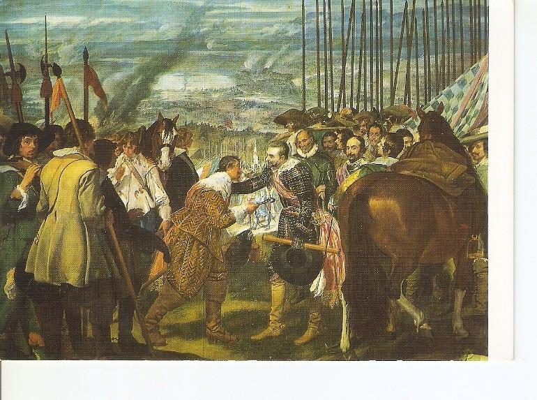 Postal 048552 : Velazquez. Las Lanzas